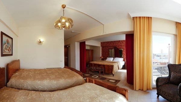Corner Suite Room, Sea View (Balcony)