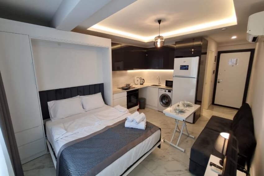 Daire, Kara Manzaralı