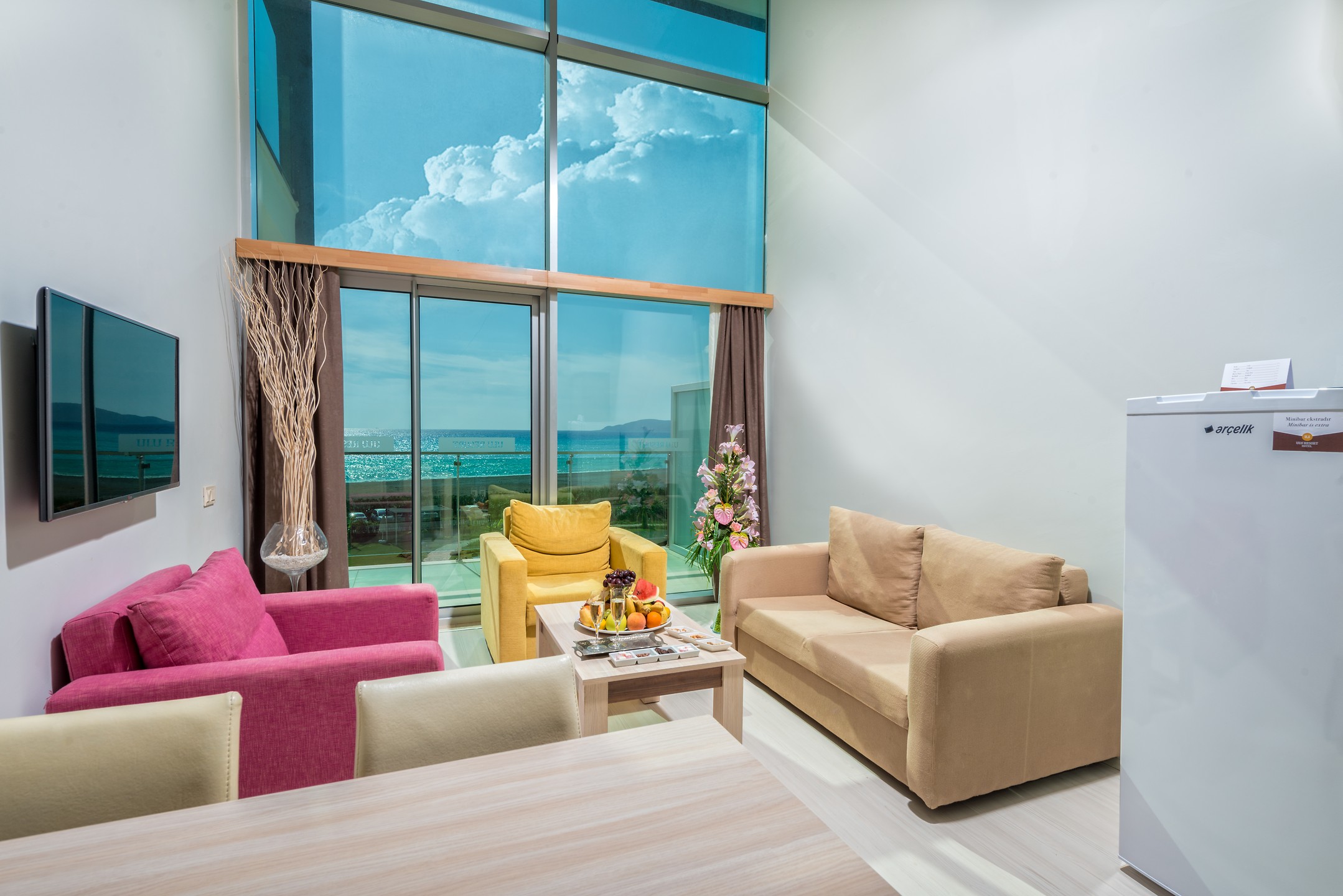 Dublex Suit Dubleks Oda, Deniz Manzaralı